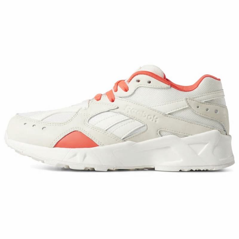 Tenisi Reebok X Gigi Hadid Aztrek Dama Albi/Roz Romania SN3014TZ